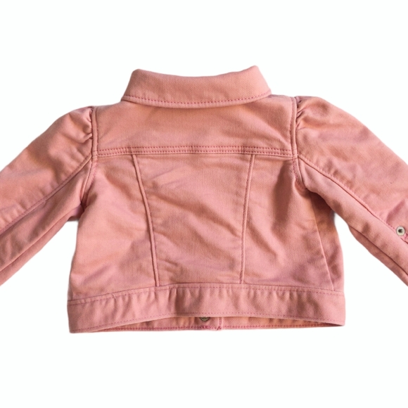 Baby Gap Denim Jacket Snap Buttons 6-12M - Picture 3 of 7